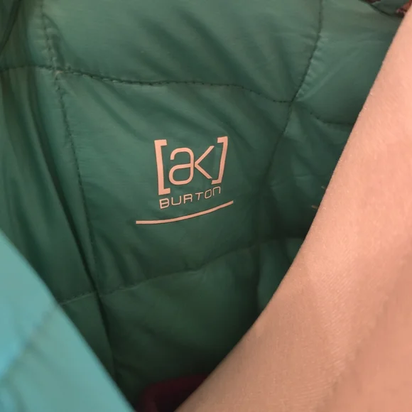 Burton Ak Multicolor Floral Puffer Jacket - Picture 5 of 6